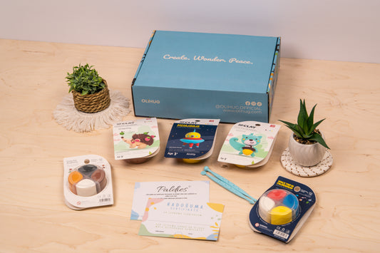 OLiHUG Monthly Subscription Box – Choose 4 or 12 Creative Clay Figurines - OLiHUG