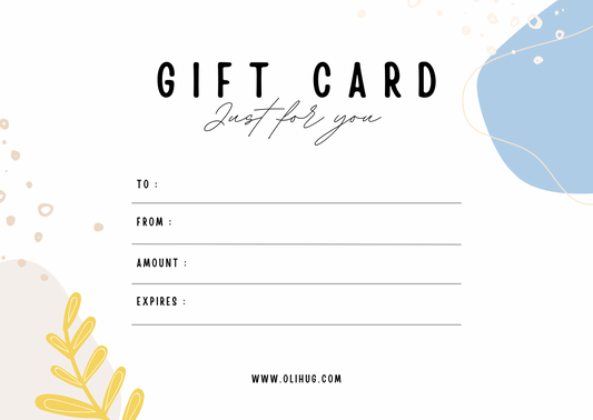 OLiHUG Digital Gift Card